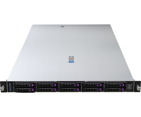 Platforma ASRock Rack (1U) Intel Scalable 3gen (10xSFF, Red. PSU, IPMI)