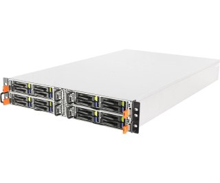 Platforma ASRock Rack (2U) AMD Epyc 7002/7003 (4xSFF/node, OCP mezz., Red. PSU, IPMI)