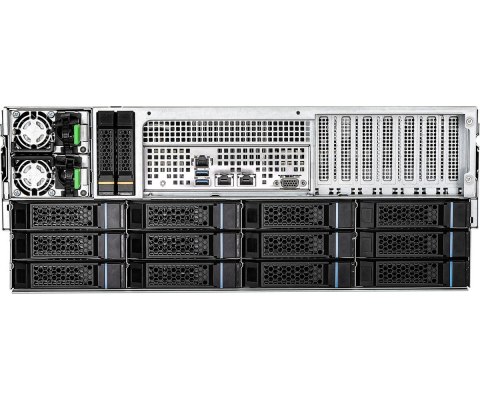 Platforma ASRock Rack (4U) AMD Epyc 7000 (36xLFF, 2x10GbE, Red. PSU, IPMI)