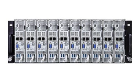 Platforma ASRock Rack (4U) AMD Ryzen 5000 (Int. drive bays, 2xGbE, Red. PSU, IPMI)