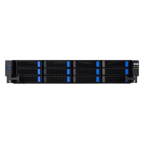 Platforma Asus Rack (2U) RS720-E11-RS12U Intel Scalable 4/5gen (12x NVMe/SATA HS, 2x M.2, 2x 10Gbe, IPMI, 1+1 2600W)