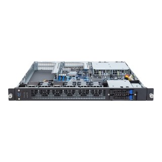 Platforma Gigabyte Rack (1U) E133-X10-AAG1 Intel E-24XX (2x 2,5" SATA HS, 1xM.2, 2x1Gbe, IPMI, 1+1 800W)