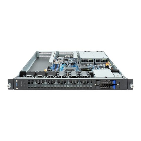 Platforma Gigabyte Rack (1U) E133-C10-AAA1 AMD Epyc 4004/Ryzen 7000 (2x 2,5" SATA HS, 1xM.2, 2x1Gbe, IPMI, 1+1 550W)