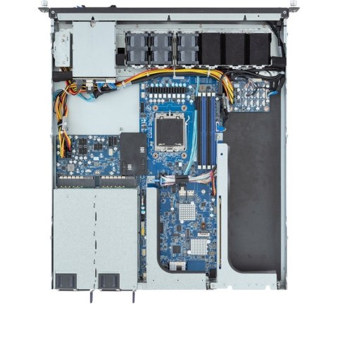 Platforma Gigabyte Rack (1U) E133-C10-AAA1 AMD Epyc 4004/Ryzen 7000 (2x 2,5" SATA HS, 1xM.2, 2x1Gbe, IPMI, 1+1 550W)