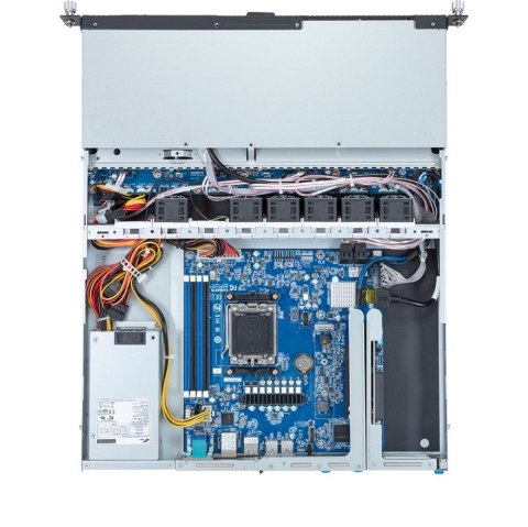 Platforma Gigabyte Rack (1U) R123-C00-AA01 AMD Epyc 4004/Ryzen 7000 (4x 3,5" SATA HS, 1xM.2, 2x1Gbe, IPMI, 1x400W)