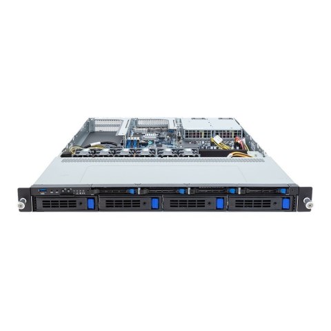 Platforma Gigabyte Rack (1U) R133-X11-AAB1 Intel E-24XX (4x 3,5" SATA HS, 1xM.2, 2x10Gbe, 2x1Gbe, IPMI, 1+1 800W)