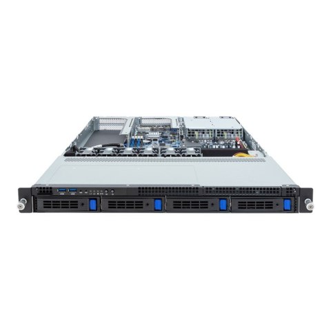 Platforma Gigabyte Rack (1U) R133-X13-AAB1 Intel E-24XX (4x 3,5" SATA HS, 1xM.2, 2x1Gbe, IPMI, 1+1 800W)