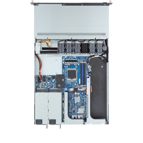Platforma Gigabyte Rack (1U) R133-C11-AAB1 AMD Epyc 4004/Ryzen 7000 (4x 3,5" SATA HS, 1xM.2, 2x10Gbe, 2x1Gbe, IPMI, 1+1 800W)