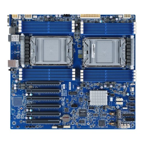 Płyta główna Gigabyte MD72-HB3 2x LGA4189 Intel Xeon Scalable 3gen C621A (16x DIMM, 3x SlimSAS (12x SATA) 2xM.2, 2x1Gbe, IPMI, E
