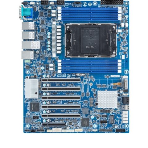 Płyta główna Gigabyte MS03-6L0 1x LGA4677 Intel Xeon Scalable 4/5gen C741 (8x DIMM. 1x SlimSAS (4x SATA), 2x SATA, 2x 10Gbe, 4x 