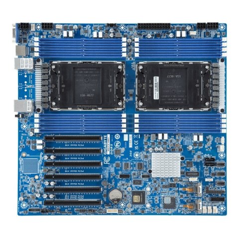 Płyta główna Gigabyte MS73-HB1 2x LGA4677 Intel Xeon Scalable 4/5gen C741 (16x DIMM, 3x SlimSAS (12x SATA), 2xM.2, 2x1Gbe, IPMI,