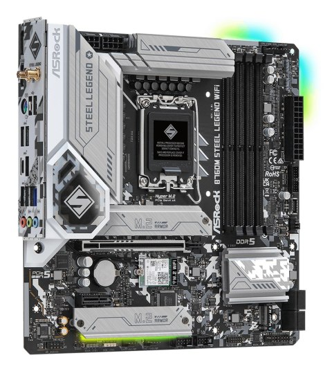 Płyta główna Asrock B760M STEEL LEGEND WIFI