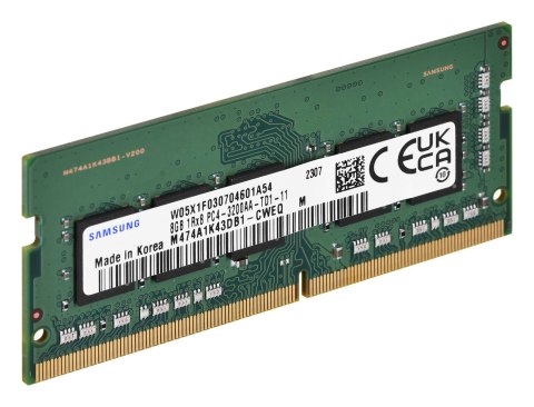 Samsung SO-DIMM ECC 8GB DDR4 1Rx8 3200MHz PC4-25600 M474A1K43DB1-CWE