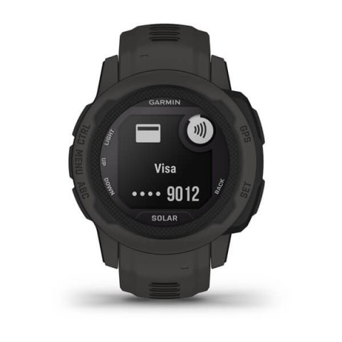 Zegarek sportowy Garmin Instinct 2S Solar Graphite 40mm Grafitowy