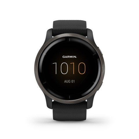 Zegarek sportowy Garmin Venu 2 AMOLED 45,4mm Czarny