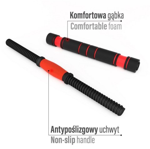 Zestaw ciężarów 6w1 HMS SGN130 (sztanga, sztangielki i kettlebell) 30kg (WYPRZEDAŻ)