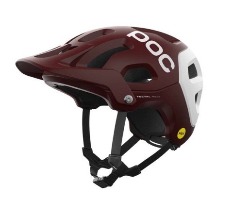 Kask rowerowy POC TECTAL RACE MIPS bordowo-biały M