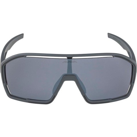 Okulary ALPINA BONFIRE kolor MIDNIGHT-GREY MATT szkło BLACK MIRROR Cat.3 FOGSTOP