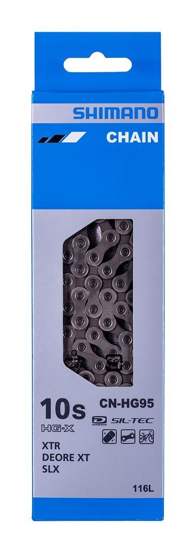 Shimano Łańcuch 10rz 116 Ogniw CN-HG95 +Pin