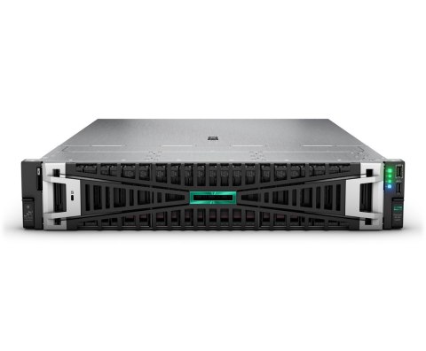 HPE ProLiant DL345 Gen11 9124 3.0GHz 16-core 1P 32GB-R MR408i-o 8SFF 1000W PS EU Server P58792-421