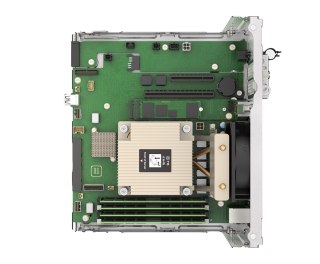 HPE ProLiant MicroServer Gen11 G7400 2-core VROC 4LFF-NHP 180W External PS Compute Module Server P68819-421