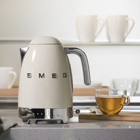 Czajnik elektryczny SMEG KLF04CREU kremowy (WYPRZEDAŻ)