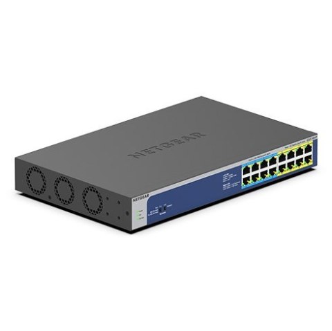 Switch Netgear GS516UP-100EUS 16p PoE 380W (PoE+: 8p PoE++: 8p) Unmanaged Gigabit