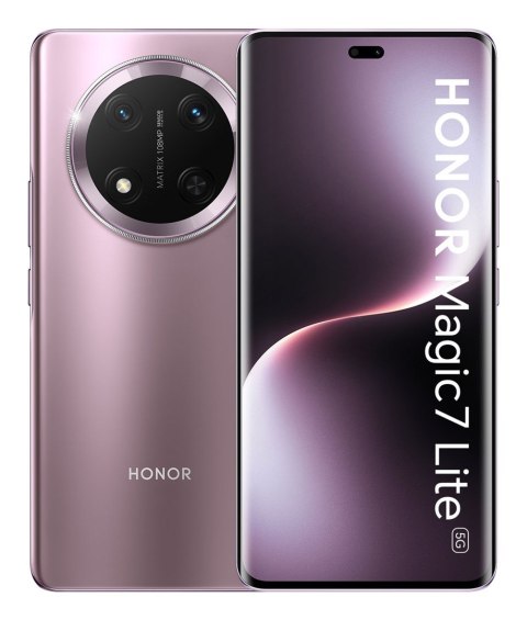 Smartfon Honor Magic7 Lite 5G Dual Sim 8/256GB Titanium Purple (WYPRZEDAŻ)