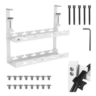 MACLEAN ORGANIZER PODBIURKOWY NA KABLE MC-104 W