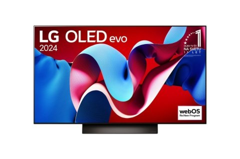 Telewizor LG OLED48C41LA OLED 48'' 4K Ultra HD 120Hz WebOS Dolby Atmos Czarny (WYPRZEDAŻ)