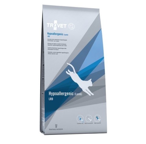 TROVET Hypoallergenic LRD z jagnięciną - sucha karma dla kota - 3 kg (WYPRZEDAŻ)