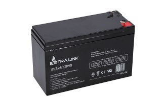 EXTRALINK AKUMULATOR BEZOBSŁUGOWY AGM 12V 7,2AH 7A