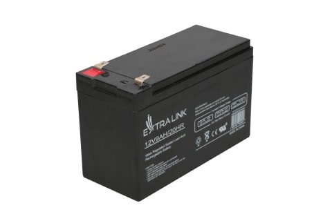 EXTRALINK AKUMULATOR BEZOBSŁUGOWY AGM 12V 9AH