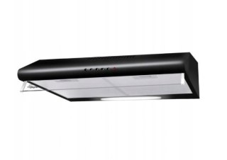 Okap podszafkowy AKPO WK-7 P 3060 CZARNY (600mm; kolor czarny) (WYPRZEDAŻ)