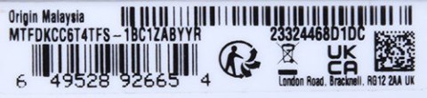 Dysk SSD Micron 7450 MAX 6.4TB U.3 (15mm) NVMe Gen4 MTFDKCC6T4TFS-1BC1ZABYYR (DWPD 3)