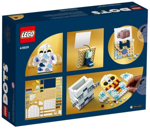 LEGO DOTS 41809 Pojemnik na długopisy w kształcie Hedwigi