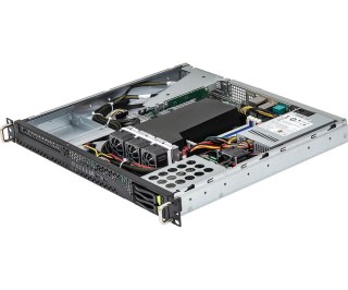 Platforma ASRock Rack (1U) AMD Ryzen 5000 (2xSFF, 2xGbE, Fixed PSU, IPMI)