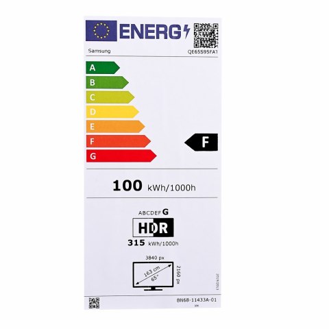 Telewizor 65" Samsung QE65S95F