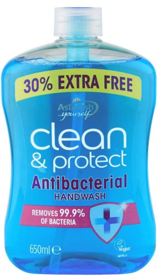 Astonish Clean&Protect Antybakteryjne Mydło w Płynie 650 ml