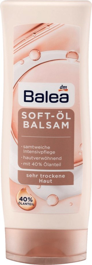 Balea Soft-Öl 40% olejku Balsam 200 ml