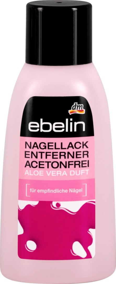 Ebelin Zmywacz do Paznokci Bezacetonowy 125 ml