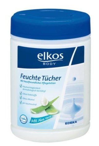 Elkos Chusteczki Nawilżone 150 szt.