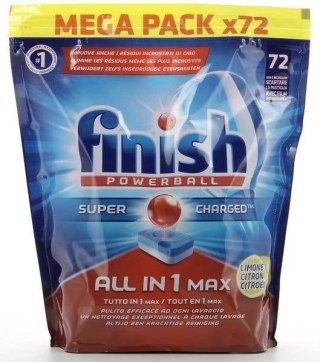 Finish Alles in 1Max Tabletki do zmywarki 72 szt Lemon