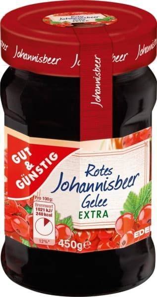 G&G Extra Galaretka z Czerwonych Porzeczek 450 g