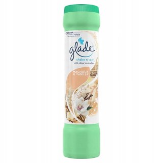 Glade Shake n'Vac Magnolia i Wanilia Proszek do Odświeżania Dywanów 500g