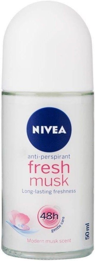 Nivea Fresh Musk antyperspirant kulka
