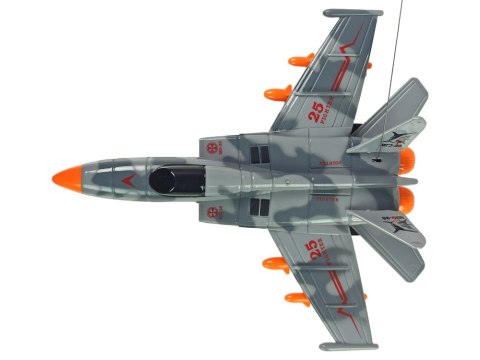 Samolot Wojskowy MIG-25 Zdalnie Sterowany Pilot 40 Mhz