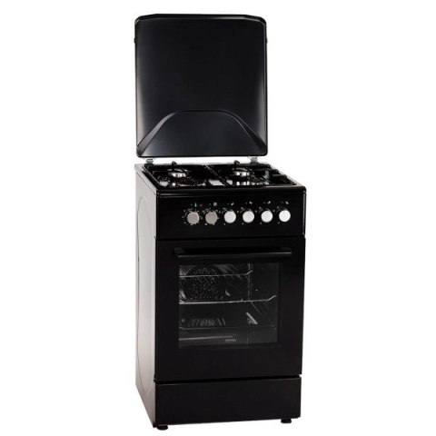 Kuchnia gazowo-elektryczna MPM-56-KGM-12B Czarna