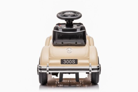 Jeździk Na Akumulator Mercedes 300S Beżowy