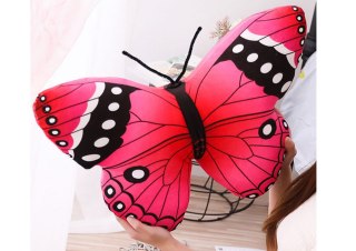 Maskotka Pluszowy Motyl Różowy Poduszka 50 x 40 cm